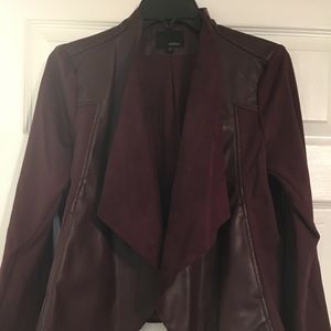 Burgundy jacket